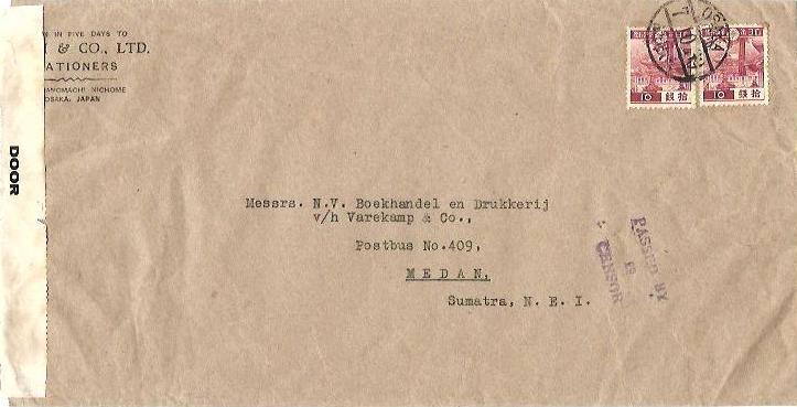 Japan. (Singapore - Netherlands Indies)