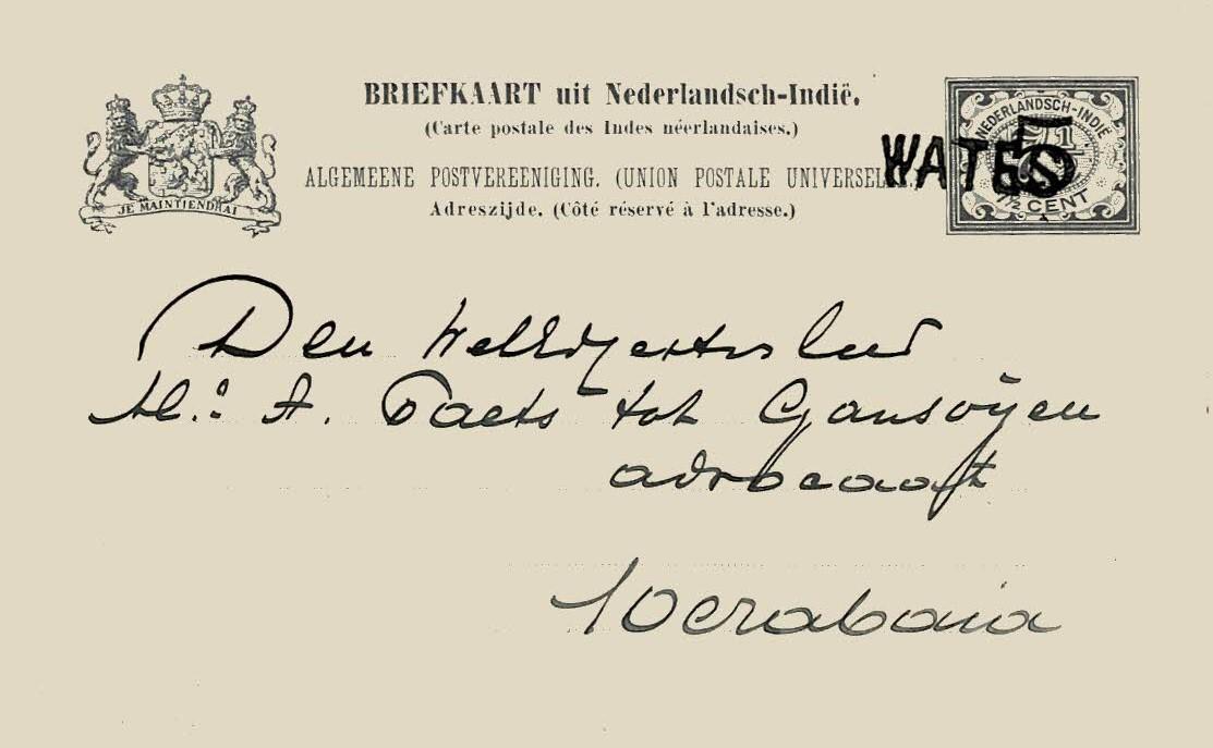NETHERLANDS EAST INDIES
