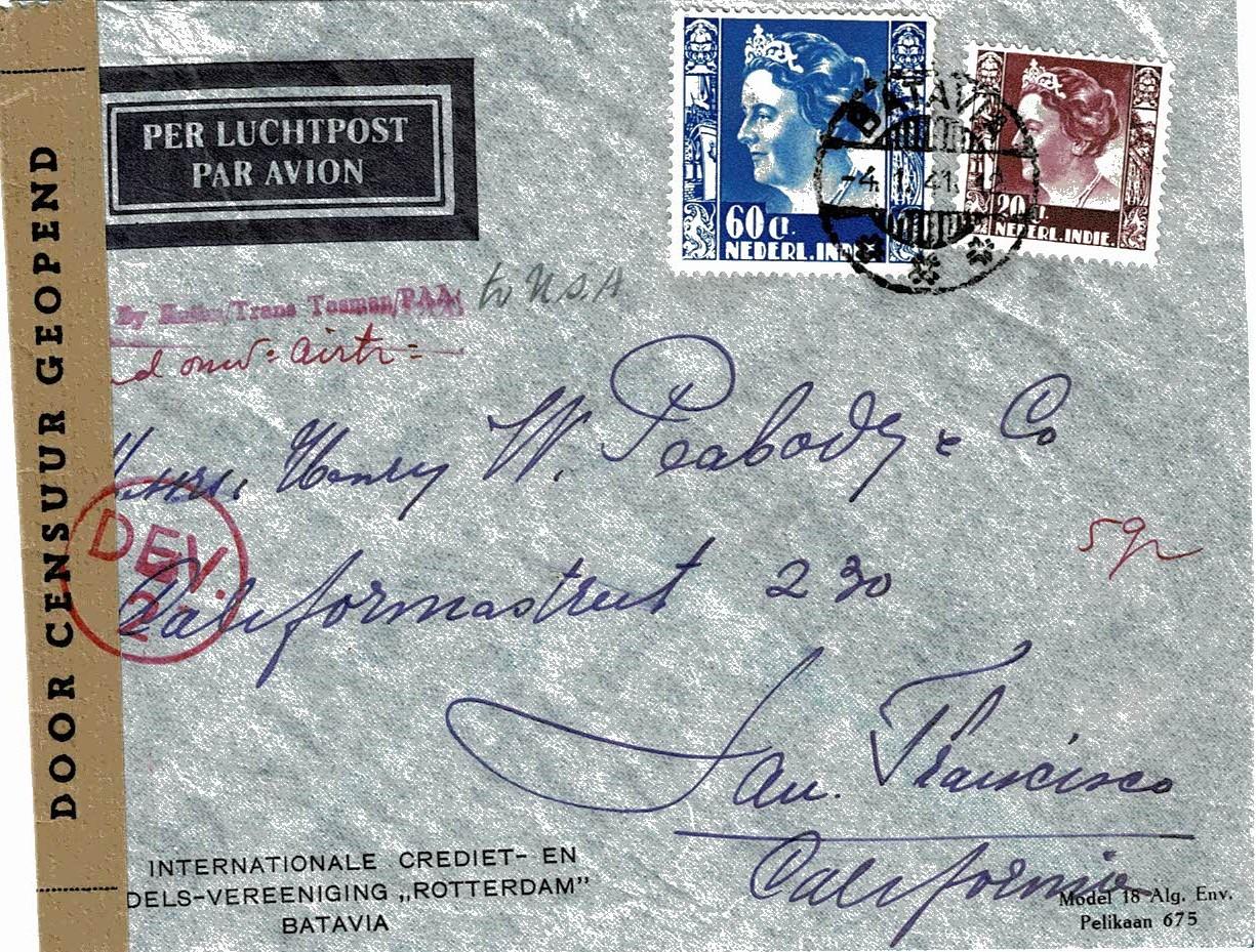 NETHERLANDS EAST INDIES