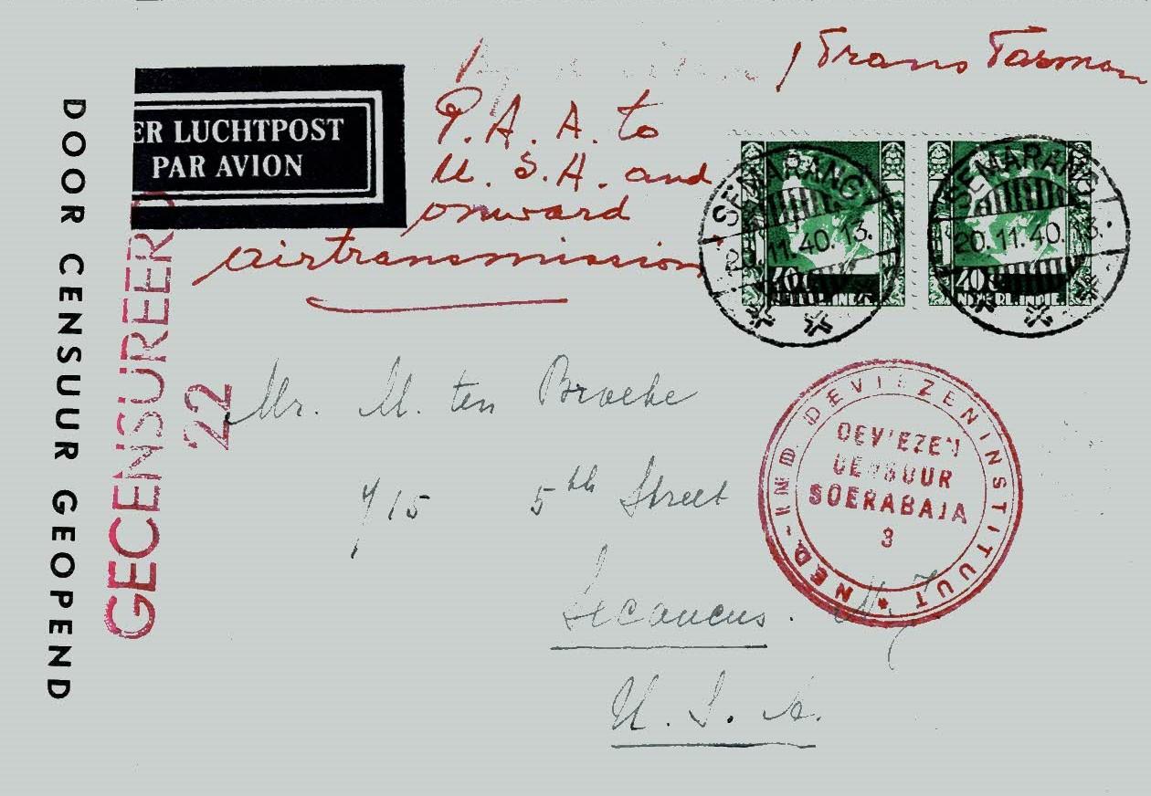 NETHERLANDS EAST INDIES
