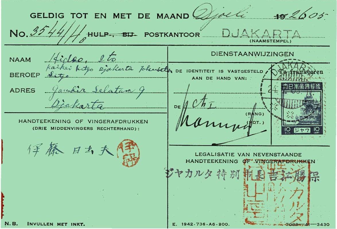 NETHERLANDS EAST INDIES