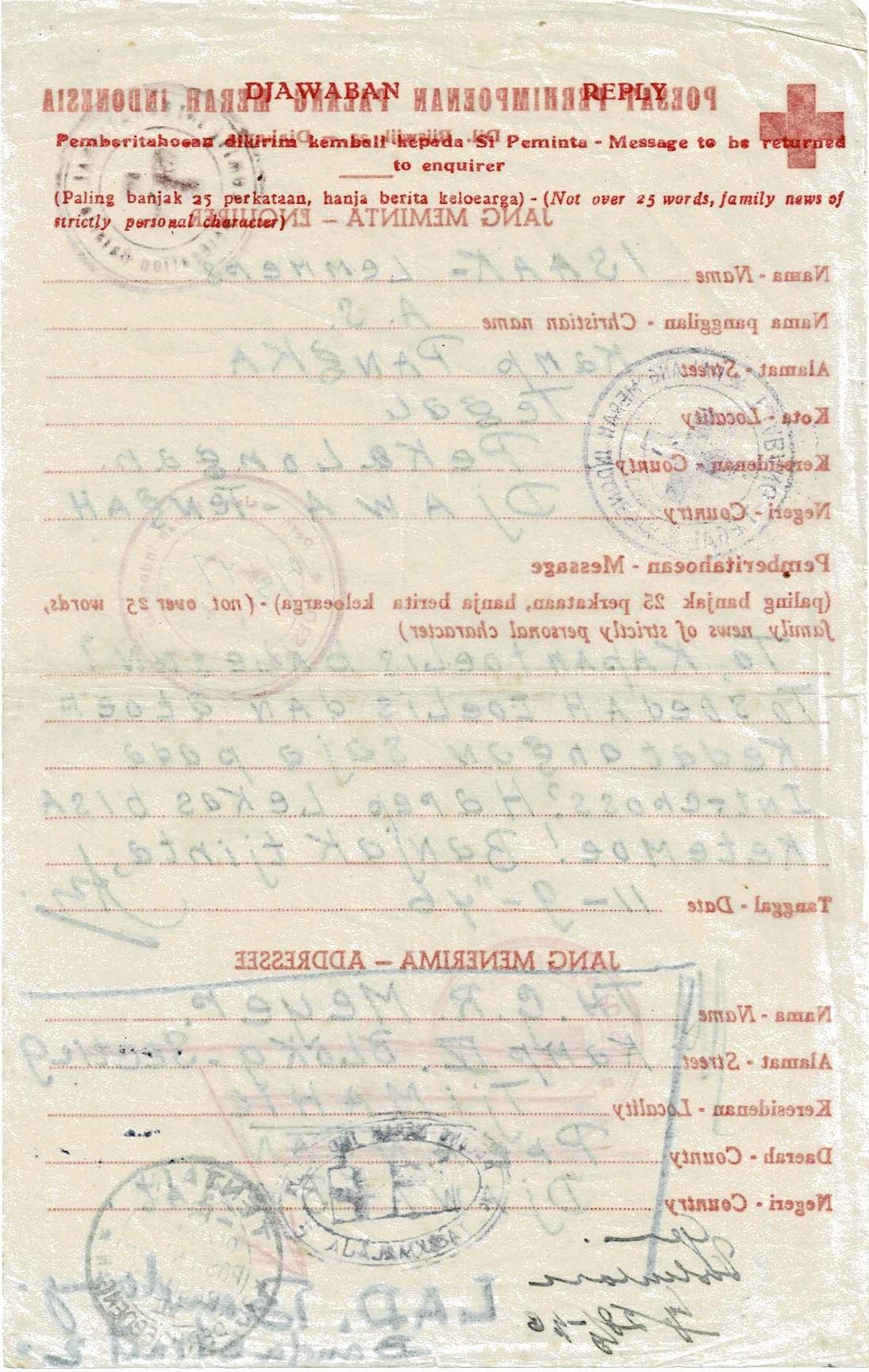 NETHERLANDS EAST INDIES