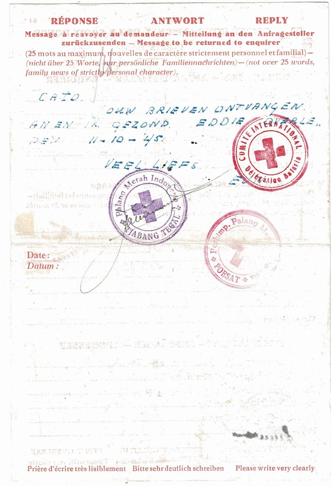 NETHERLANDS EAST INDIES