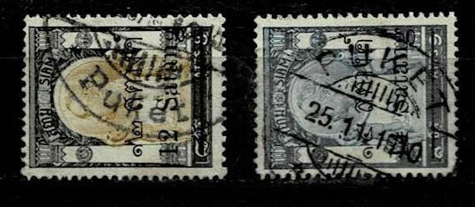 Thailand. (Postmarks).