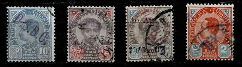 Thailand. (Postmarks).