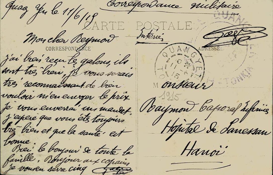 China. (French Indo-China)