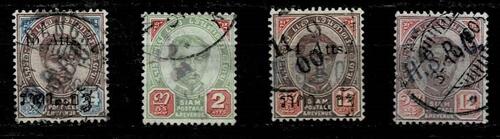 Thailand. (Postmarks).