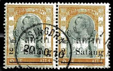 Thailand. (Postmarks).